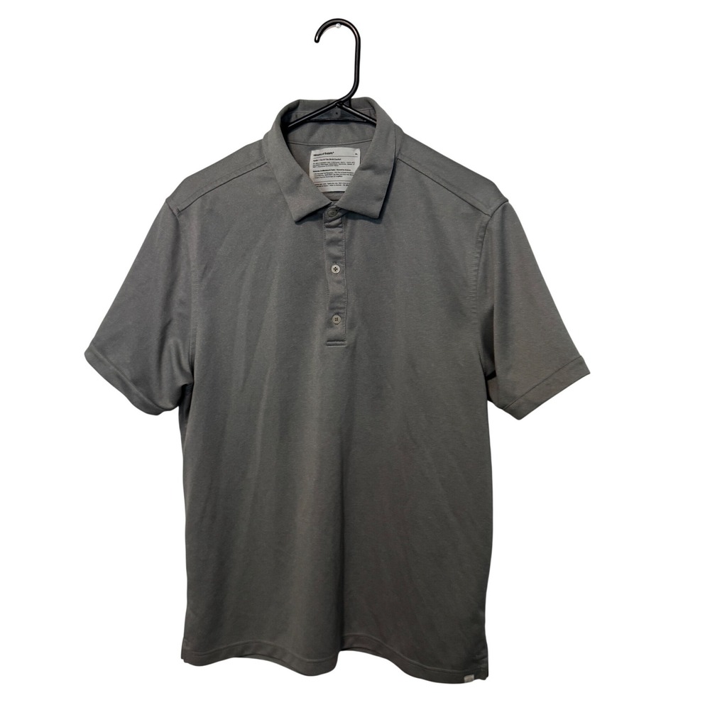 Ministry of Supply Gray Polo Shirt